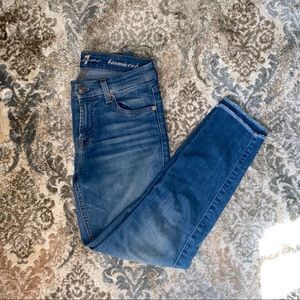 7 for all mankind kimmie crop